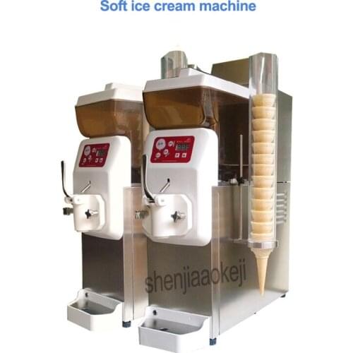 12-16L/h commercial ice cream machine DDY-16 small automatic ice cream machine cold drink Soft ice cream machine 220v 990w 1pc