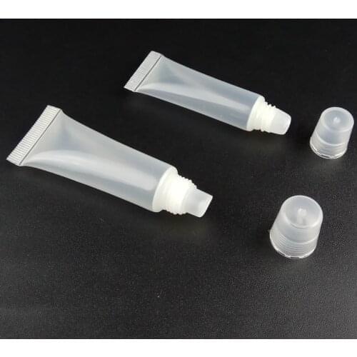 50Pcs 5ML 8ML 10ML Empty Tubes Lip Gloss Balm Sunscreen Cream Container Cosmetic Beauty Makeup Tools Accessories