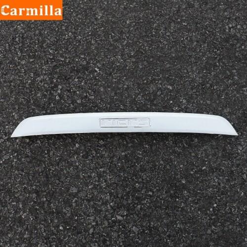 ABS Chrome Car Rear Trunk Decoration Trim Sticker for Nissan Kicks 2017 - 2021 1Pcs Exterior Modification Accessories