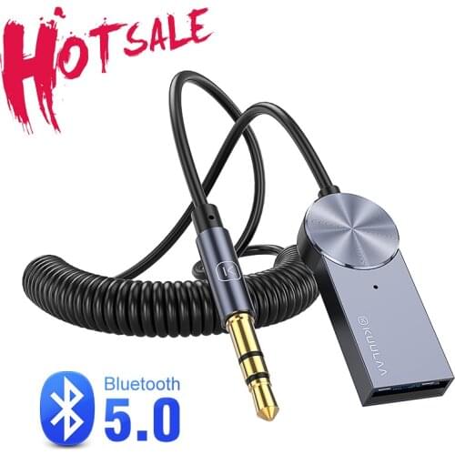 Aux Bluetooth Adapter Dongle Cable For Car 3.5mm Jack Aux Bluetooth 5.0 Receiver Speaker Audio Music Transmitter