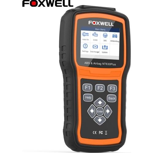 FOXWELL NT630 PLUS Auto Diagnostic Tools OBD2 Car Diagnose Engine Scanner I/M Readiness ABS Reset EOBD OBD 2 Automotivo Scanner
