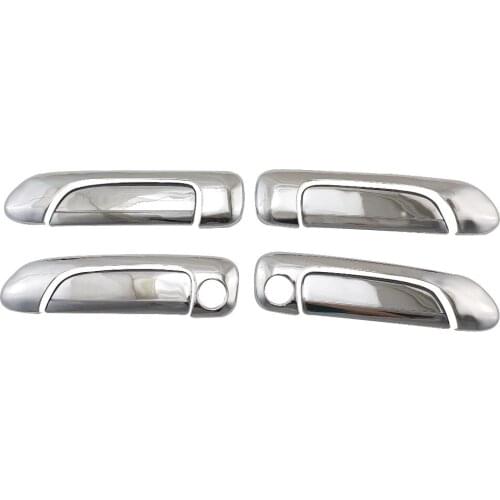 For Honda Fit Aria GD8 GD9 City 2003-2008 Car The door handle bowl Covers ABS Chrome Accessories Stickers Car Styling