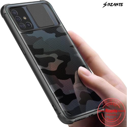 Rzants For Samsung Galaxy A51 A71 Galaxy A32 4G Galaxy A52 A72 Case Soft [Camouflage Lens] Camera Protection Clear Cover
