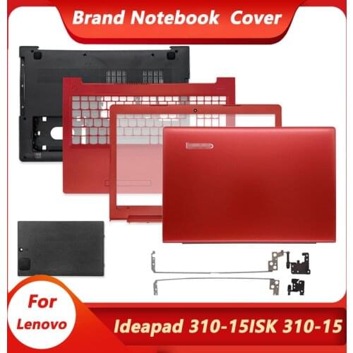NEW Laptop LCD Back Cover/Front Bezel/Palmrest/Bottom Case For Lenovo ideapad 310-15 310-15ISK 310-15ABR 310-15IKBTop Case Red