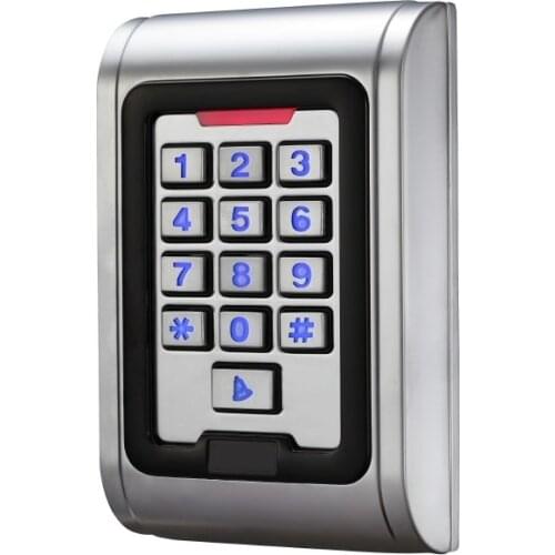 S100-MF IP68 waterproof metal casing standalone mifare access control and with Wiegand 26 output