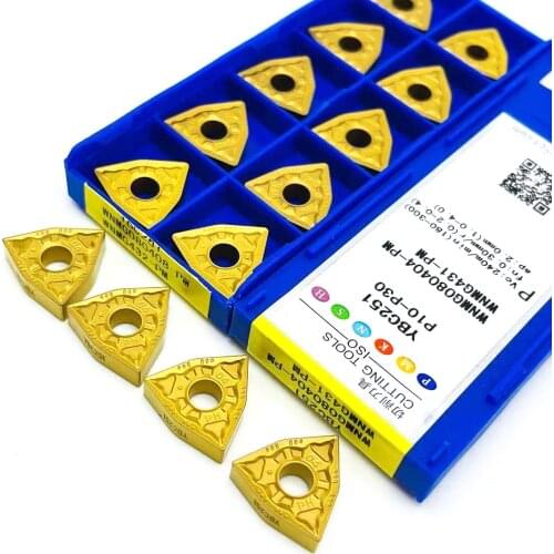 WNMG080404-PM YBC251 WNMG080408-PM YBC251 WNG432 PM YBC251 original cemented carbide blade external turning tool