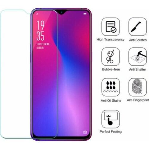 Tempered Glass For OPPO F9 Pro 9H 2.5D Protective Film Explosion-proof Clear LCD Screen Protector Phone Case