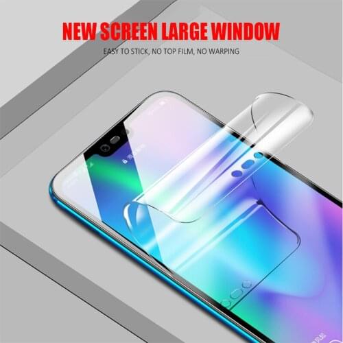 10pcs /lot Soft Full Hydrogel Film on For redmi note 7 pro Screen Protector For Xiaomi Redmi 6A 6 4 Pro Redmi 4X 5 Plus