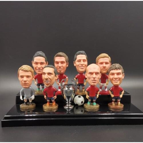 Soccer Player 2.5inch Mini Model BM.Footballplayer 6.5CM Action Figures Doll