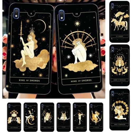 Tarot Cards Tattoo Phone Case for Samsung A51 01 50 71 21S 70 31 40 30 10 20 S E 11 91 A7 A8 2018