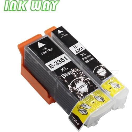INK WAY T3351 T3361 black compatible ink cartridge for Expression Premium XP-530 XP-630 XP-830 XP-635 etc
