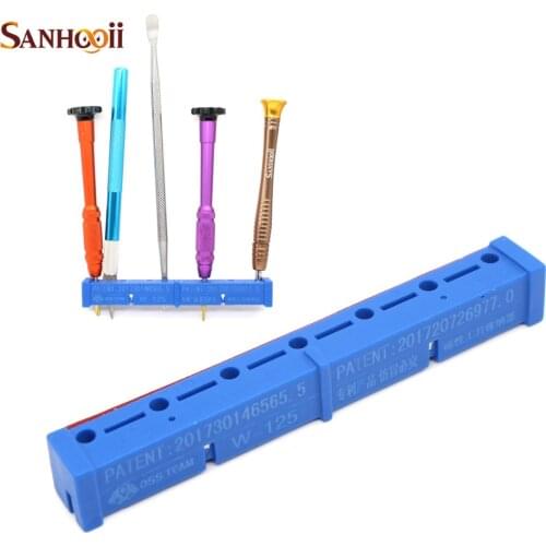 Tools Magnetic Organizer Storage Holder Shelf For Cutting Knife Tweezers Screwdriver Screw Phone Metal Repair Tool Gadgets ZM56