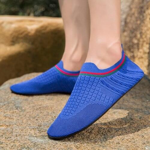 Summer Outdoor Couple Swimming Shoes Beach Shoes Women Driving Shoes 36-49 Size Wading Men Shoes Quick-drying Fashion Shoes