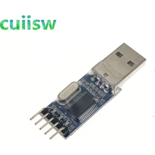 1pcs/lot PL2303 USB To RS232 TTL Converter Adapter Module with Dust-proof Cover PL2303HX for arduino