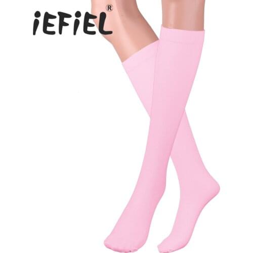 IEFiEL Male Mens Adult Gift Socks Summer Ultra Thin High Stretchy Smooth Over-the-Calf Business Dress Nylon Socks for Daily Wear