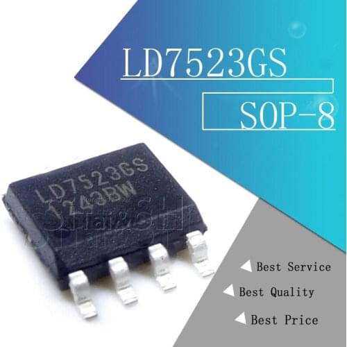 5pcs LD7523GS SOP-8 LD7523 SOP8 LD7523AGS SMD new original