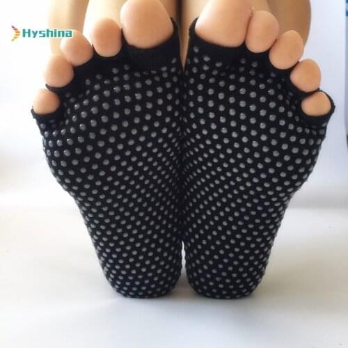 Anti Slip Open Finger Socks Pressure Socks Split Toe Socks Five Finger Socks