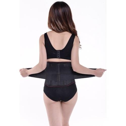 Good waist suports belt c.11 2pcs lumbar support mesh breathable protective plate belt to support the waist back free shipping