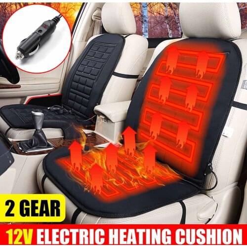 12V Universal Electric Fast Heating Car Seat Cushion To Warm Car Seat Cover In Winter For Car Front Seats Cars Trucks