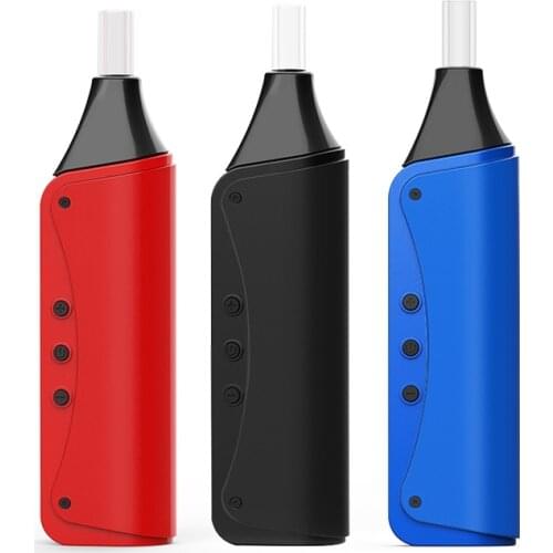 Edge V2 Herbal Smoking Device 2200mAh Battery 0.69 Inch OLED Screen Quartz Chamber Dry Herb Kit