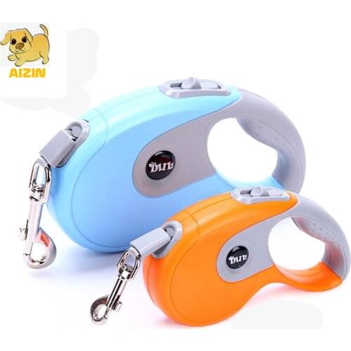Strong Retractable Dog Leashes Auto Automatic Flexible Cat Nylon Belt Collar Leash 3M/5M For Medium Large Dogs Pet Products