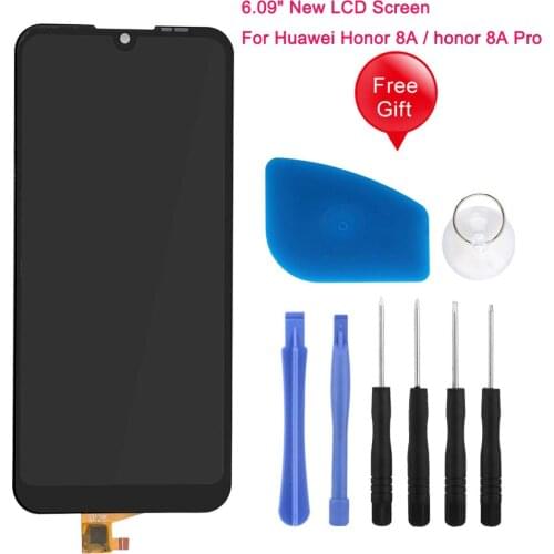 6.09 For Huawei Honor 8A honor 8A Pro JAT-L29 LCD Display + Touch Screen Digitizer Assembly Replacement with Free Open Tools