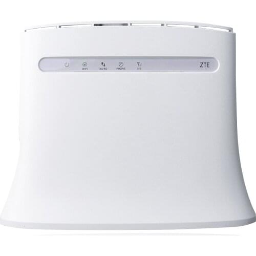 ZTE MF283 4g lte wireless Router unlocked MF283U CPE Router with rj11 port PK huawei B593 E5186 B315 B310
