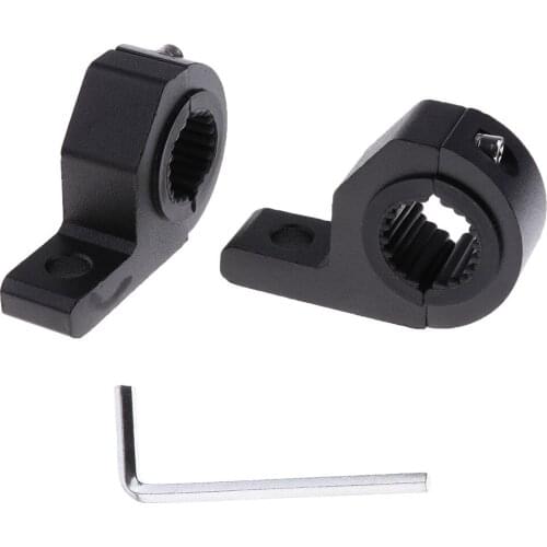 1 Pair 28mm~32mm Car Work Light Bull Bar Mount Bracket Universal for Cars