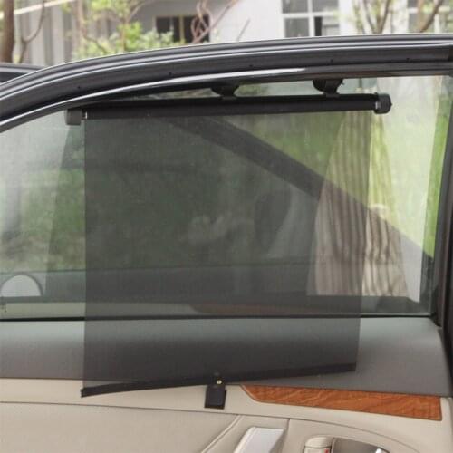 1 Pair Auto Supplies Net Shrink Auto Sunshade Sunshade Sunshade Car Sunshade
