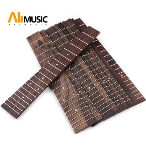 Maple Ukulele Fingerboard for 26 Inch Tenor Ukulele with 4mm Dot 18 Fret Fretboard UK Parts