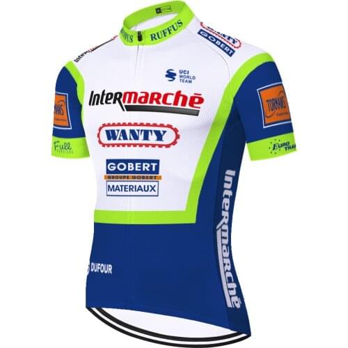 2021 team wanty cycling jersey summer quick dry breathable short sleeve bicycle jersey men camiseta bicicleta