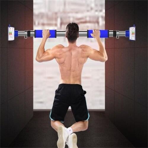 72-93cm Professional antiskid wall horizontal bar Door fitness bar with Non-slip lock