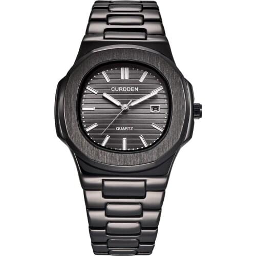 Luxury Mens Watches Quartz Business Wristwatch Stainless Steel Analog Clock Famous Date Waterproof Sport Quartz Watch For Men