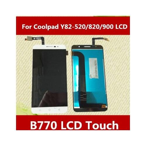 For Coolpad Y82 B770 LCD Display Touch Screen with Frame Digitizer Glass Sensor Assembly for Coolpad Y82 B770display replacement
