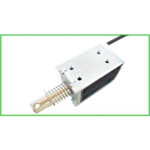 Frame type DC solenoid HIO-0837S-24A13 through push-pull solenoid storage cabinet 24V 1.84A 44.16W