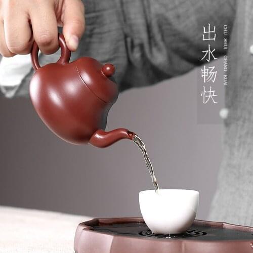 Chinese Yixing Teapot Purple Clay Kettle Ore Mud Dahongpao Handmade Teaware