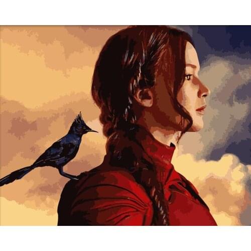 《Legendary woman》 picture painting by numbers home decor birthday present quadros decorativos