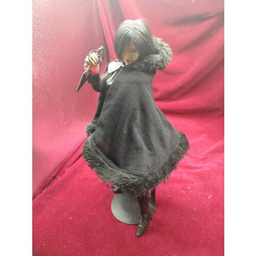 1/6 Scale Female Soldier Little Black Hat Cloak Model for 12" Action Figure