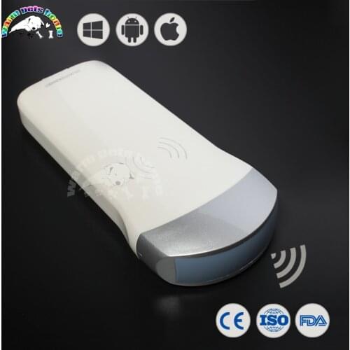 Full Digital Wireless Probe Mobile Phone Ultrasound 80 Elements Suit for Android iOS Windows System