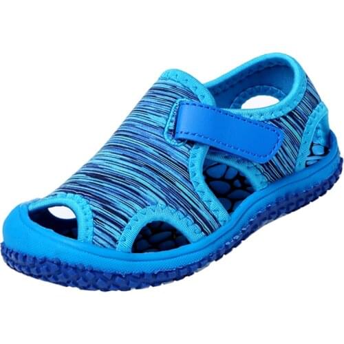 Summer Baby Girl Sandals Boys Children Beach Sandals Soft Bottom Non-slip Infant Shoes Kids Outdoor Sport Shoes SCL001