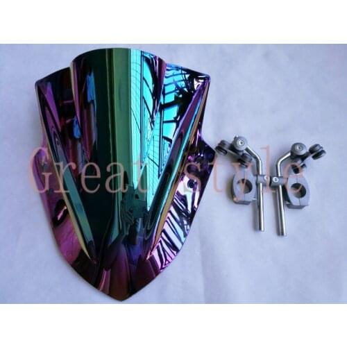 New Moto bike Motorbike Windshield WindScreen For Yamaha FZ6 Fazer S2 2004-2009 XJ6 Diversion XJ6N 2009-2015