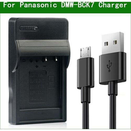 DMW-BCK7 NCA-YN101G Digital Camera Battery Charger For Panasonic DMC-FS18 FS22 FS28 FS35 FS37 FS40 FS45 FT20 FT25 S1 S2 S3 SZ1