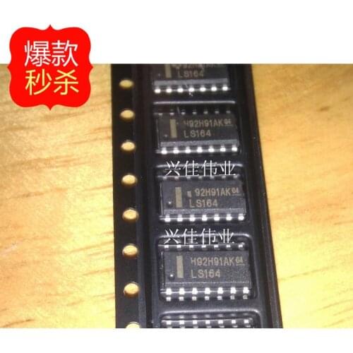 10PCS New 74LS164 74LS164D SN74LS164DR SOP-14 Logic - Shift Register