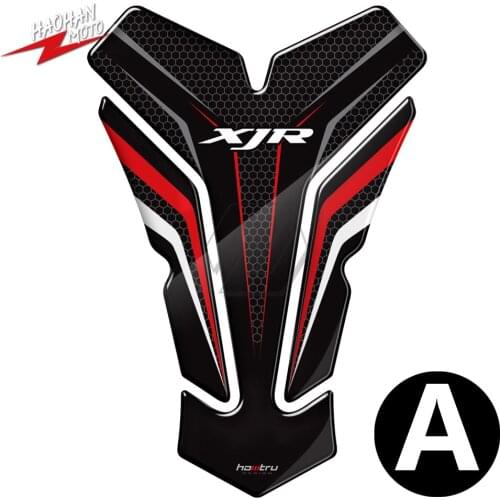 For Yamaha XJR XJR400 XJR1300 Models 3D Resin Motorcycle Tank Pad Protector Sticker