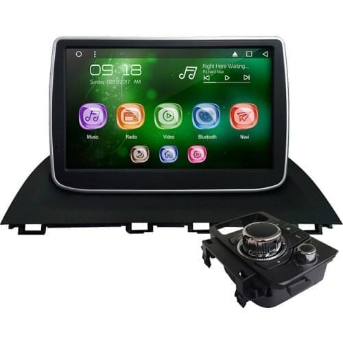 Allways 9" IPS Screen Android 8.1 Quad-core Ram 1GB Rom 16GB Car Multimedia for Mazda CX-4 2017 Orignal Style with 2.5D Touch