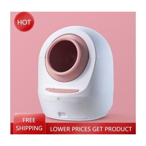 Automatic Smart Cat Litter Box Self Cleaning Large Toilet Training Kit Smart Sifting Kitten Toilet Luxury Arenero Gato Sandbox