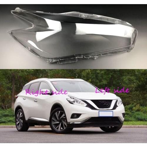 Car Headlamp Lens For Nissan Murano 2015 2016 2017 2018 2019 Car Headlight cover Headlamp Lens Auto Shell Cover