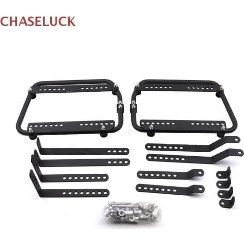 For Honda ADV150 ADV 150 Motorcycle Side Luggage Trunk Tool Box Bracket Rear Saddle Case Saddlebag Toolbox Carrier Mounting Kit