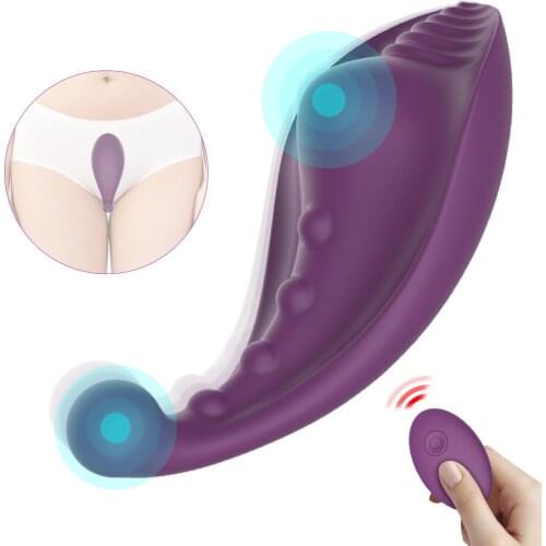 Gennadiya wireless remote control invisible vibrator clit stimulator portable panty vibrator female sex toy