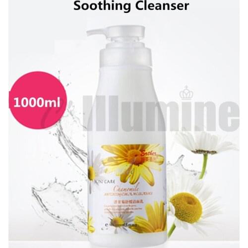 Beauty Salon Chamomile Soothing Cleanser 1000ml No Foam Repair Damaged Cells Enhance Skin Resistance Promote Skin Health